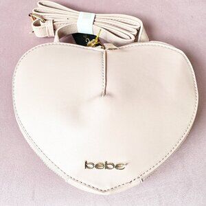 Bebe X Ciara Collection Malou Heart Crossbody Bag NWT